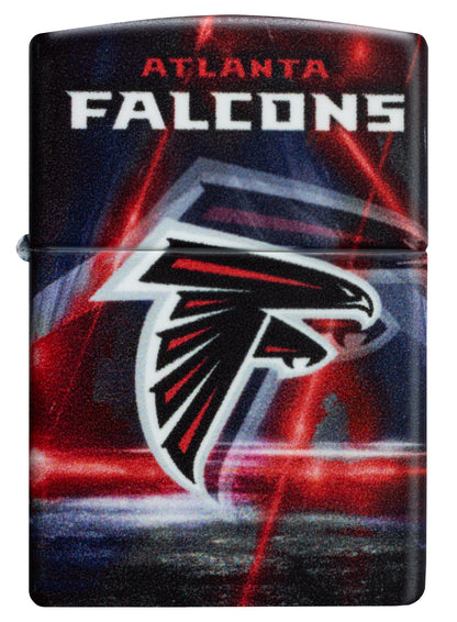 Zippo NFL Atlanta Falcons Team Spirit Design Black Matte Windproof Lighter