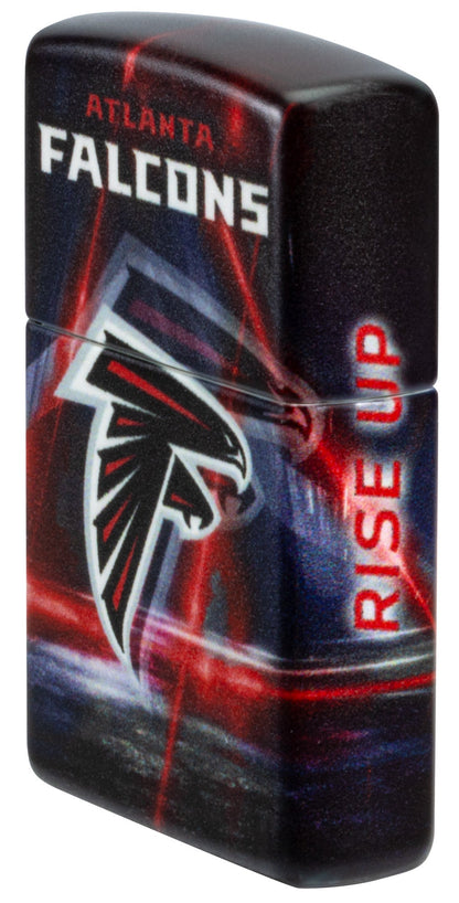 Zippo NFL Atlanta Falcons Team Spirit Design Black Matte Windproof Lighter