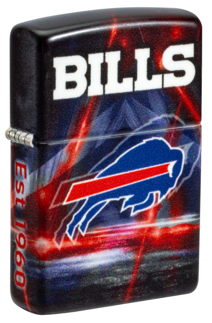 Zippo NFL Buffalo Bills Team Spirit Design Black Matte Windproof Lighter