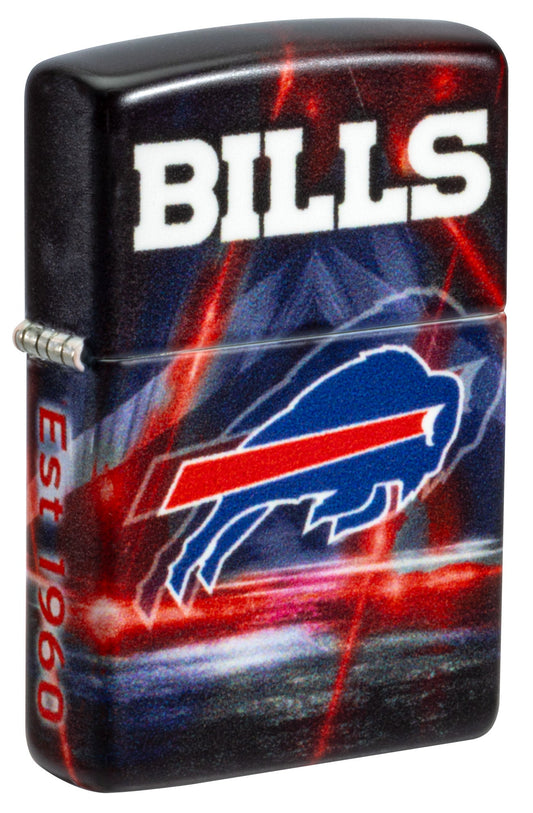 Zippo NFL Buffalo Bills Team Spirit Design Black Matte Windproof Lighter