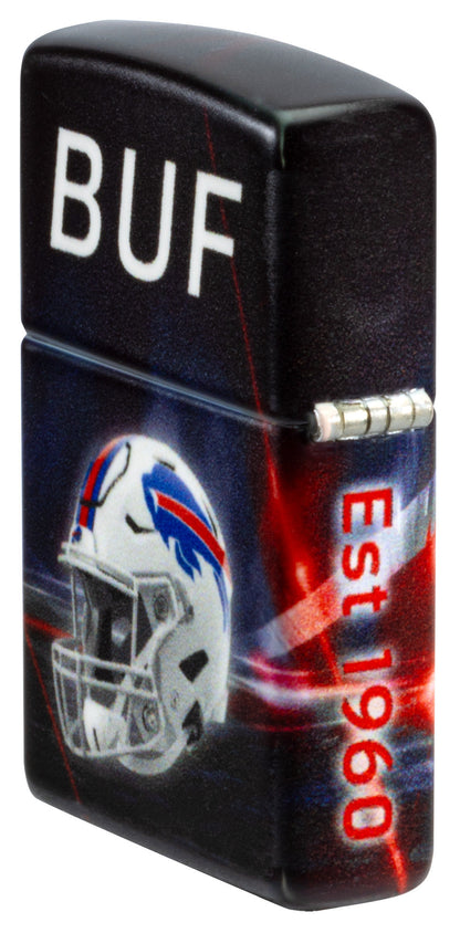 Zippo NFL Buffalo Bills Team Spirit Design Black Matte Windproof Lighter