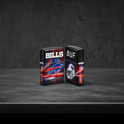 Zippo NFL Buffalo Bills Team Spirit Design Black Matte Windproof Lighter