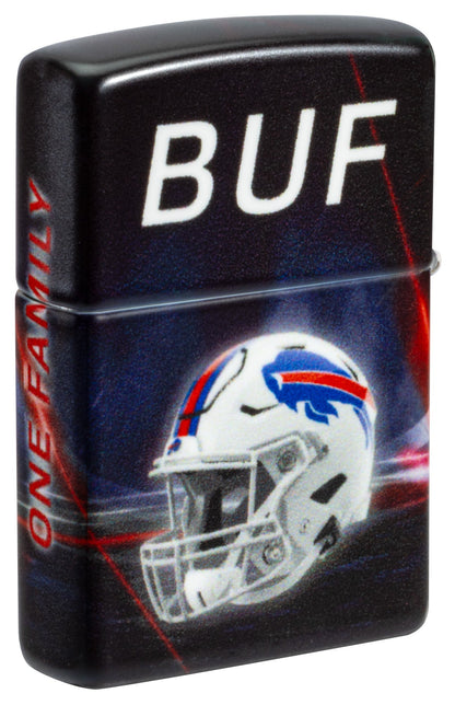 Zippo NFL Buffalo Bills Team Spirit Design Black Matte Windproof Lighter