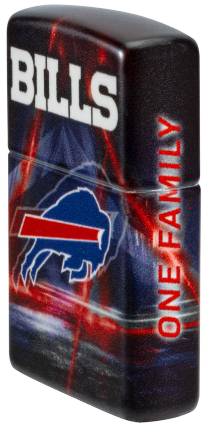 Zippo NFL Buffalo Bills Team Spirit Design Black Matte Windproof Lighter