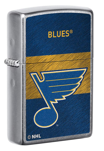 Zippo 2021 NHL® St. Louis Blues® Street Chrome™ Windproof Lighter