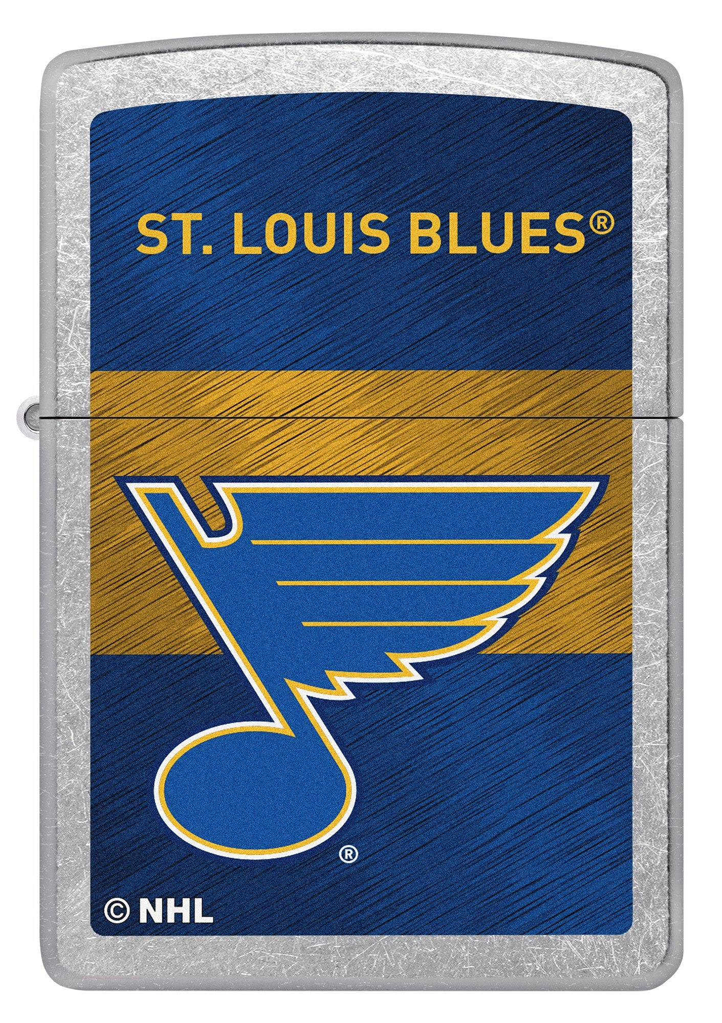 Zippo 2021 NHL® St. Louis Blues® Street Chrome™ Windproof Lighter