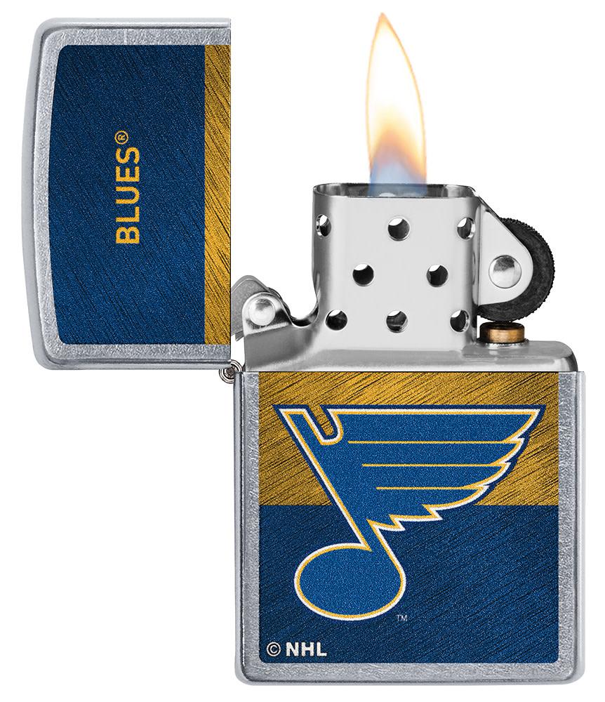 Zippo 2021 NHL® St. Louis Blues® Street Chrome™ Windproof Lighter