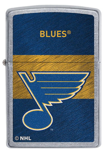 Zippo 2021 NHL® St. Louis Blues® Street Chrome™ Windproof Lighter