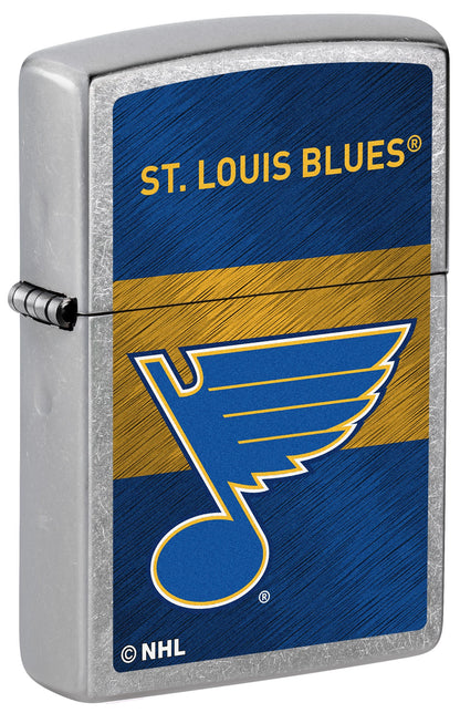 Zippo 2021 NHL® St. Louis Blues® Street Chrome™ Windproof Lighter