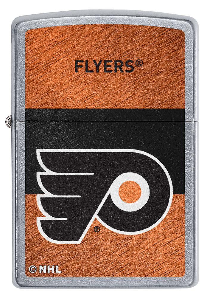 Zippo Philadelphia Flyers® Icon Design Street Chrome Windproof Lighter