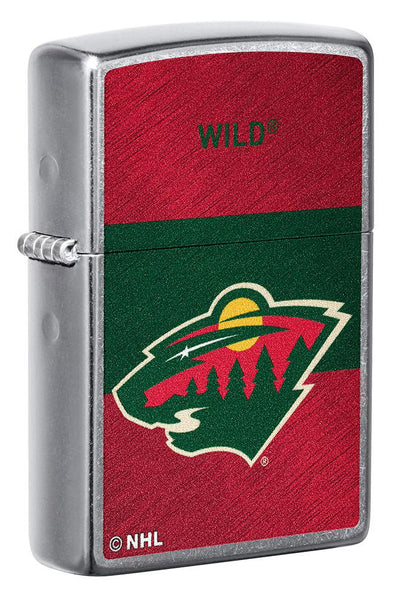 Zippo Minnesota Wild® Icon Design Street Chrome Windproof Lighter
