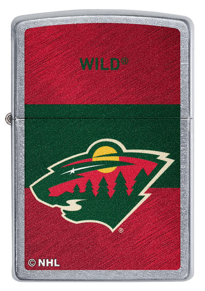 Zippo Minnesota Wild® Icon Design Street Chrome Windproof Lighter