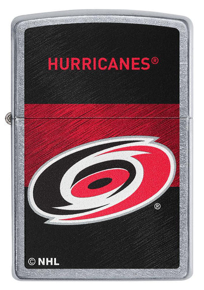 Zippo Carolina Hurricanes® Icon Design Street Chrome Windproof Lighter
