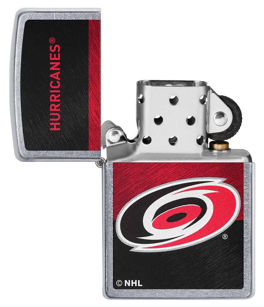 Zippo Carolina Hurricanes® Icon Design Street Chrome Windproof Lighter
