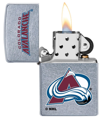 Zippo Colorado Avalanche® Logo Design Street Chrome Windproof Lighter
