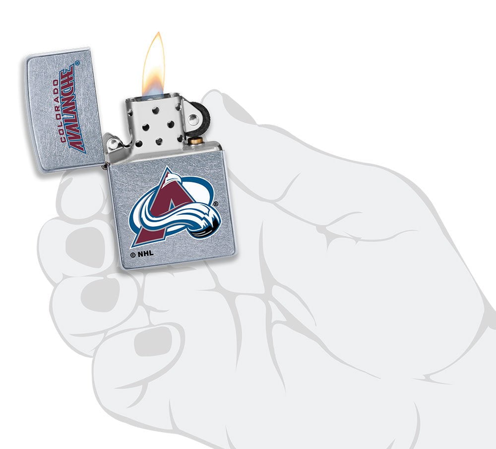 Zippo Colorado Avalanche® Logo Design Street Chrome Windproof Lighter