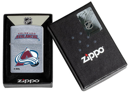 Zippo Colorado Avalanche® Logo Design Street Chrome Windproof Lighter