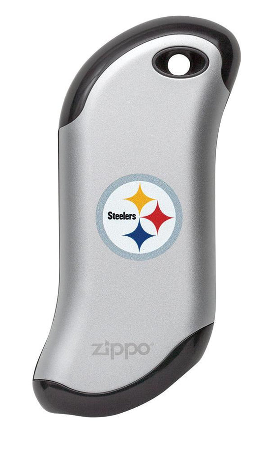 Zippo NFL Pittsburgh Steelers: HeatBank 9s Rechargeable Hand Warmer