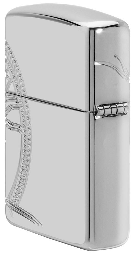 Zippo Armor® High Polish Sterling Silver Tree of Life Windproof Lighter