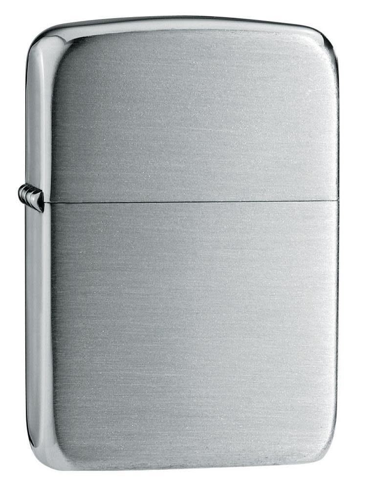 Zippo Hand Satin Sterling Silver 1941 Replica Lighter