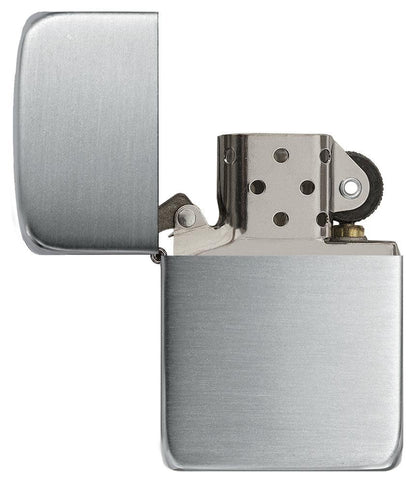 Zippo Hand Satin Sterling Silver 1941 Replica Lighter