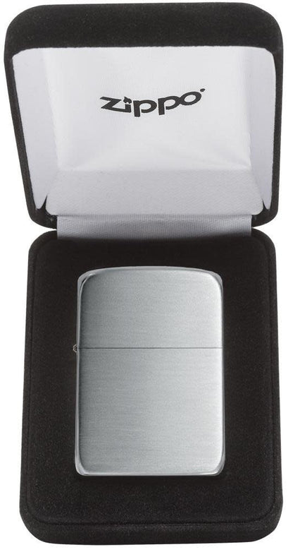 Zippo Hand Satin Sterling Silver 1941 Replica Lighter
