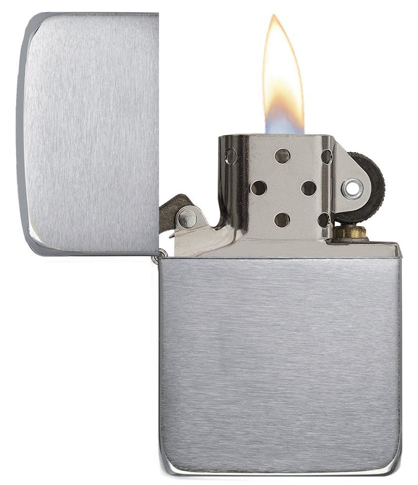 Zippo 1941 Replica Brushed Chrome Windproof Lighter