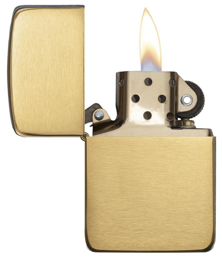 Zippo Brushed Brass 1941 Replica Windproof Lighter