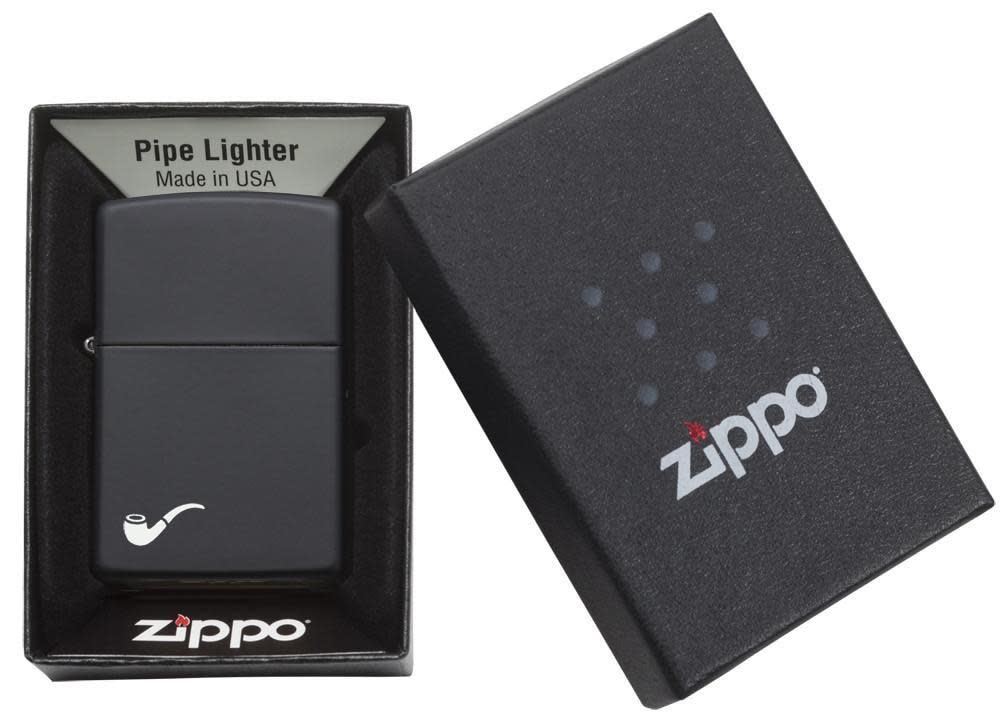 Zippo Pipe Black Matte Windproof Lighter
