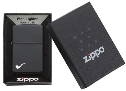 Zippo Pipe Black Matte Windproof Lighter
