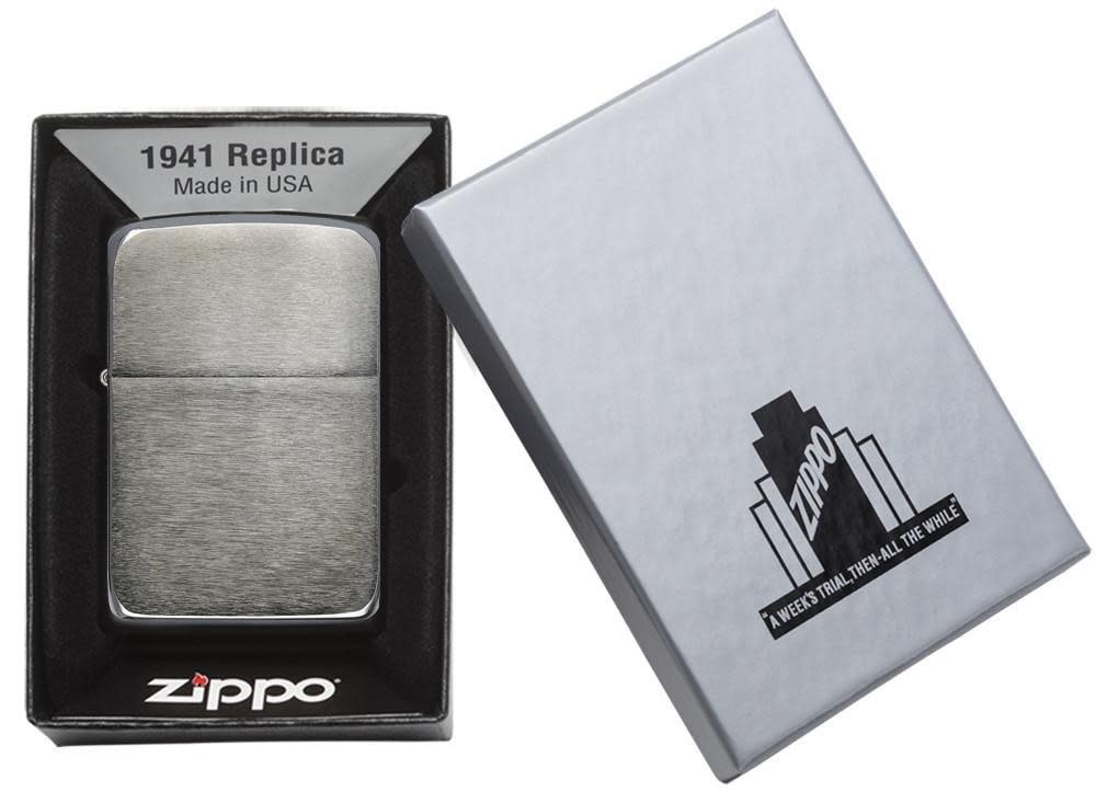 Zippo 1941 Replica Black Ice® windproof Lighter