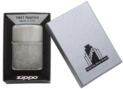 Zippo 1941 Replica Black Ice® windproof Lighter