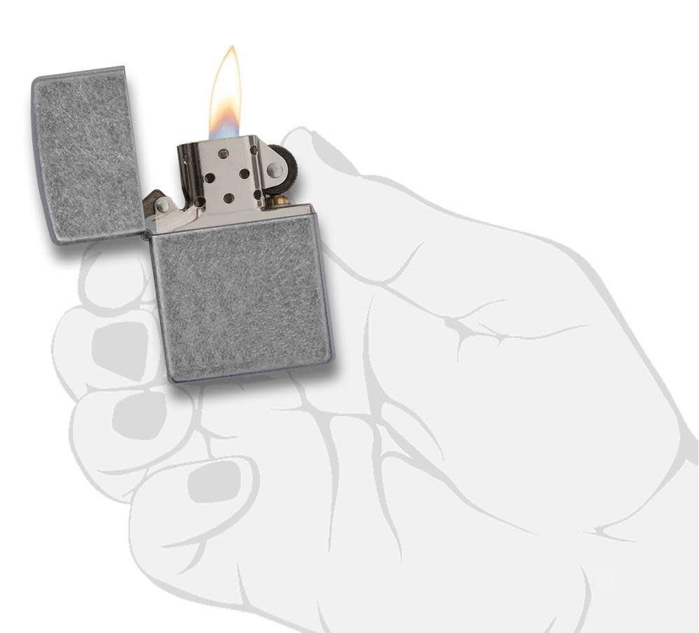 Zippo Antique Silver Plate Windproof Lighter