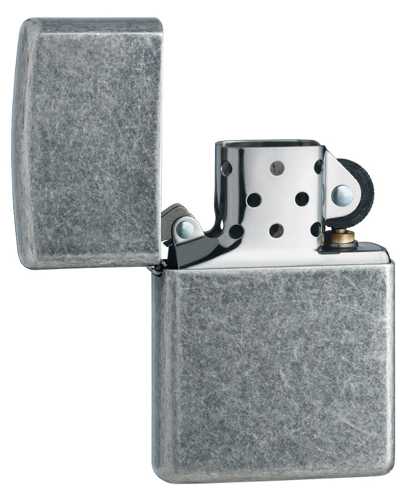 Zippo Antique Silver Plate Windproof Lighter
