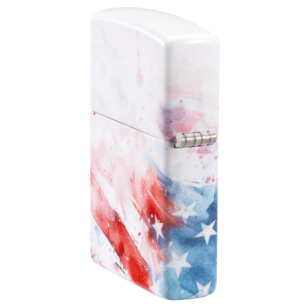 Zippo Watercolor Flag Design 540 Matte Windproof Lighter