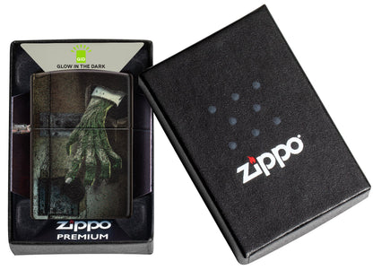 Zippo Glow In the Dark Zombie Hand Design Windproof Lighter