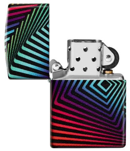 Zippo Rainbow Pattern Design 540 Color Windproof Lighter