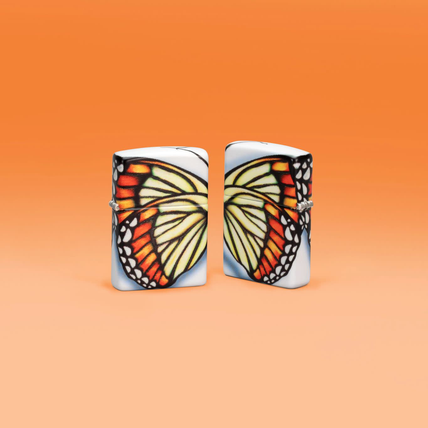Zippo Butterfly Design 540 Color Windproof Lighter