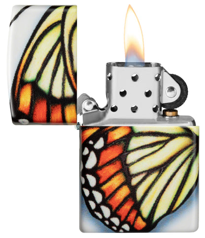 Zippo Butterfly Design 540 Color Windproof Lighter