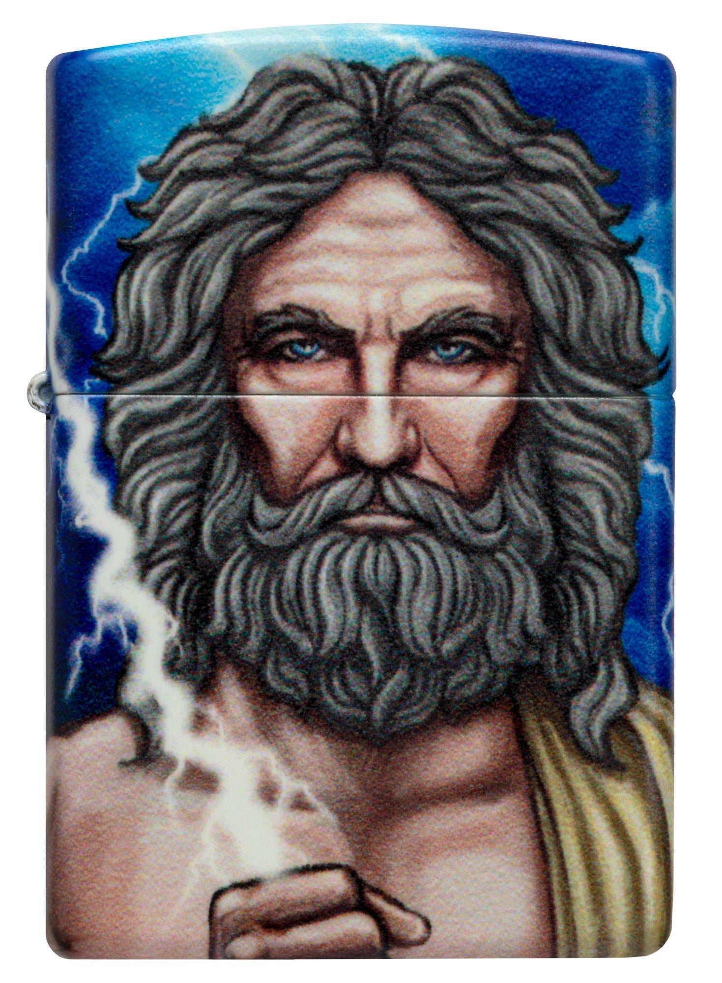 Zippo Greek God Clash Design Glow in the Dark 540 Color Windproof Lighter