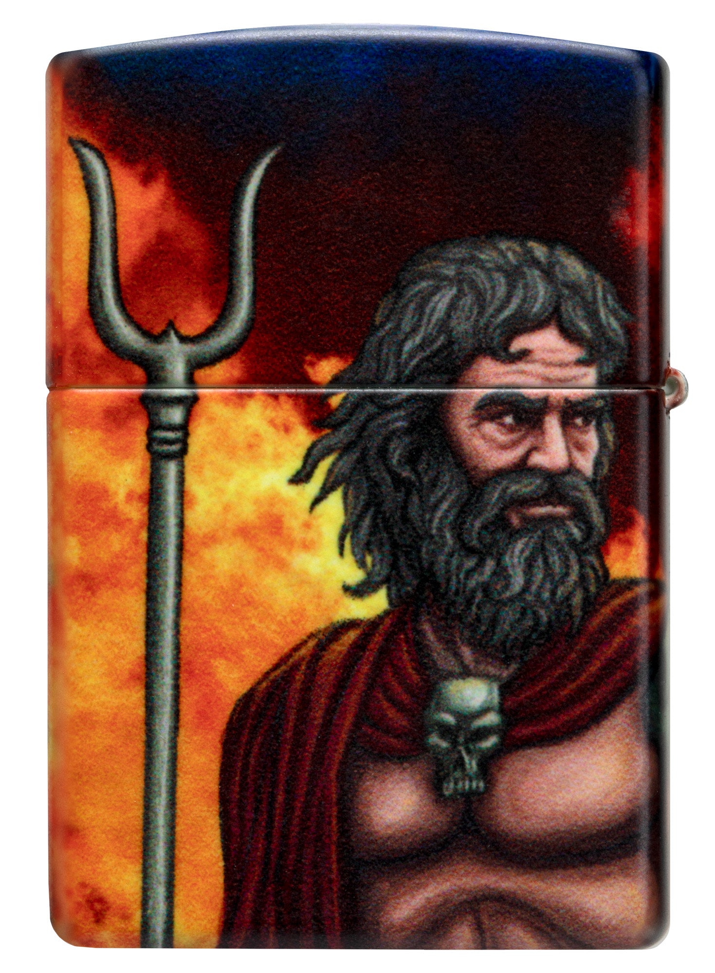 Zippo Greek God Clash Design Glow in the Dark 540 Color Windproof Lighter