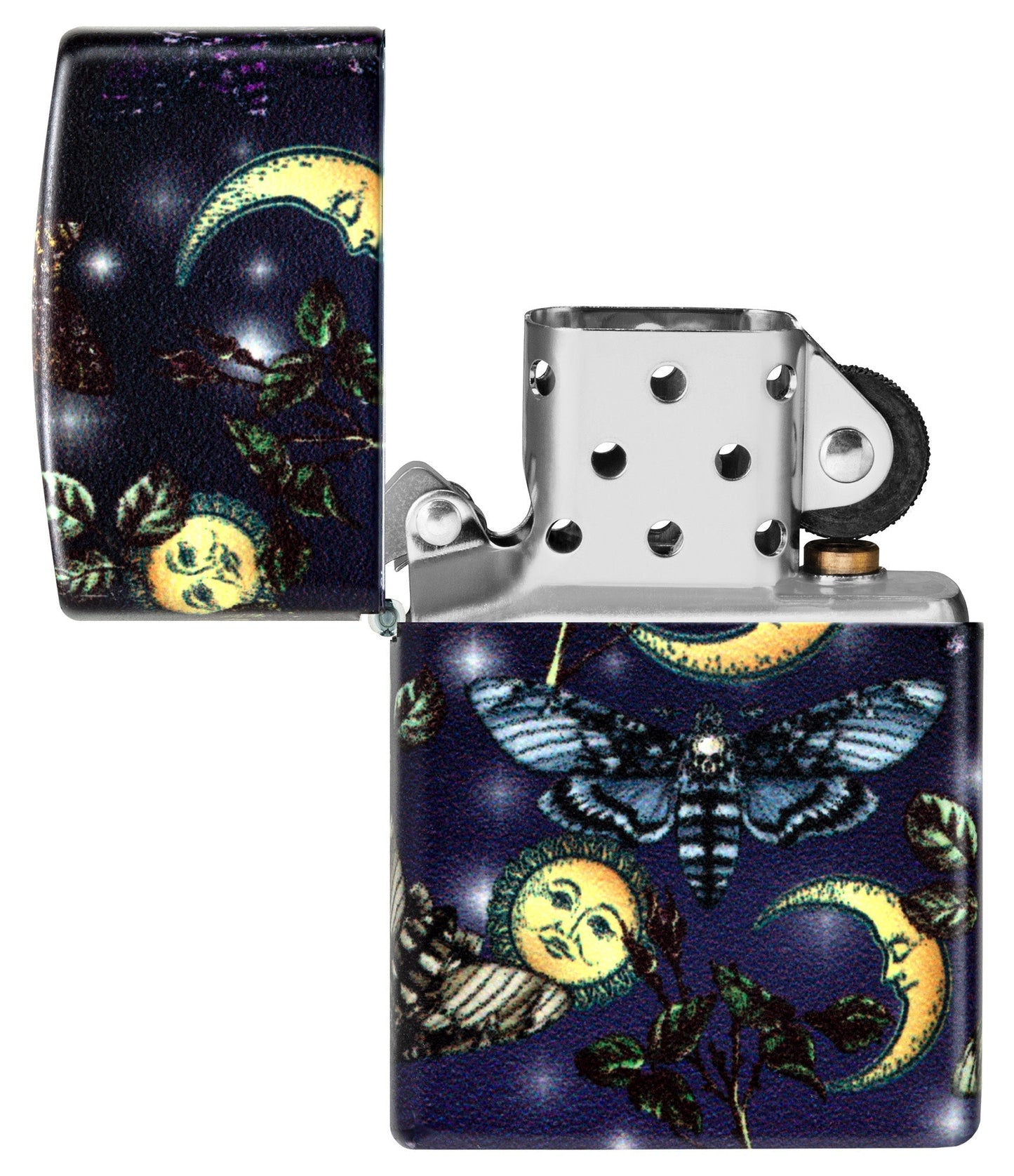 Zippo Butterfly Skull Design 540 Color Windproof Lighter