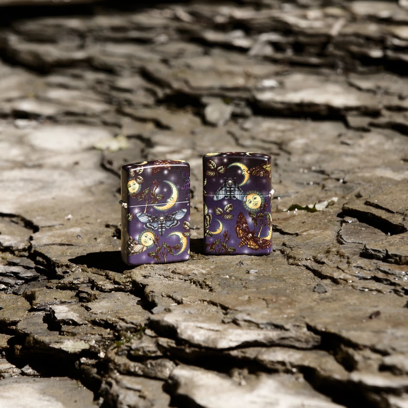 Zippo Butterfly Skull Design 540 Color Windproof Lighter