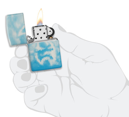 Zippo Cloudy Sky Design 540 Color Windproof Lighter