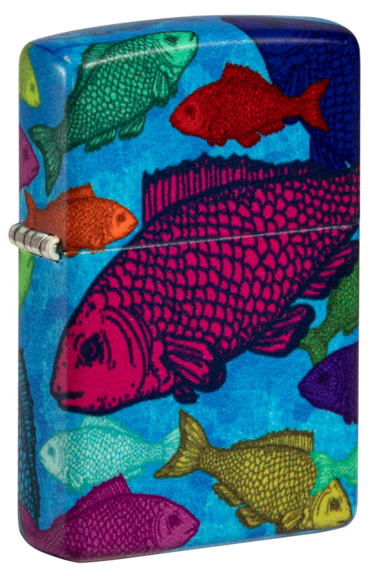 Zippo Fishy Design 540 Color Windproof Lighter