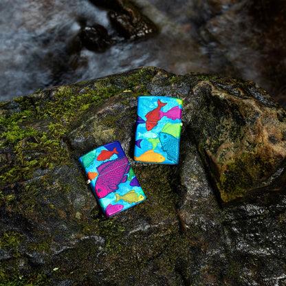 Zippo Fishy Design 540 Color Windproof Lighter