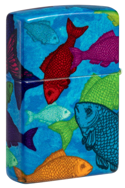 Zippo Fishy Design 540 Color Windproof Lighter