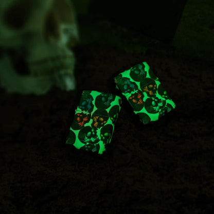 Zippo Skulls Design 540 Color Glow in the Dark Windproof Lighter