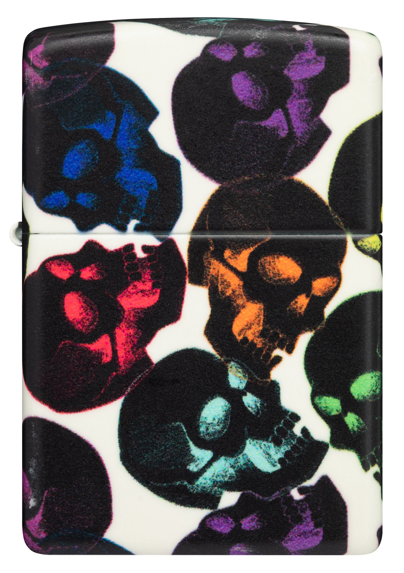 Zippo Skulls Design 540 Color Glow in the Dark Windproof Lighter