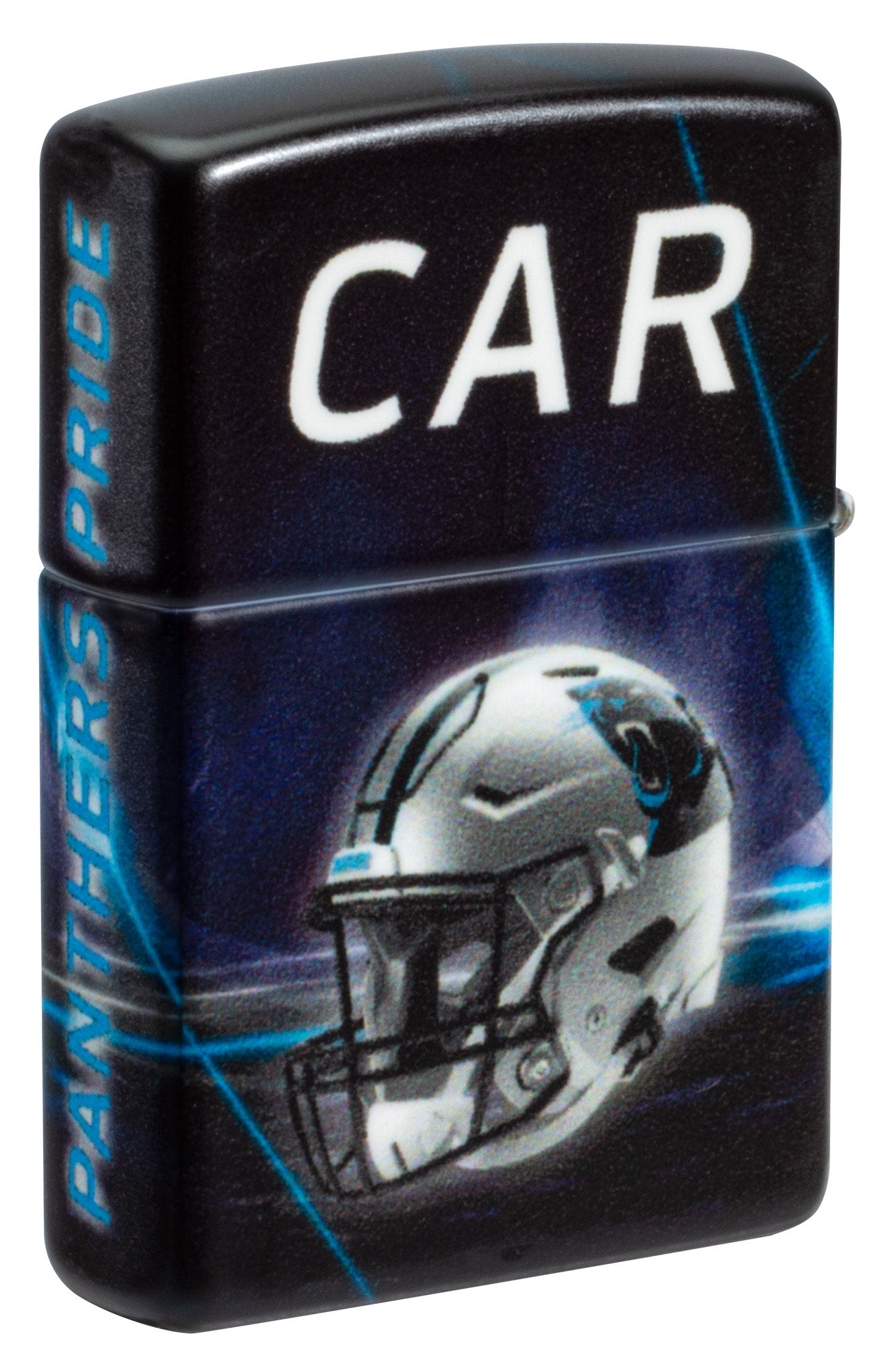 Zippo NFL Carolina Panthers Team Spirit Design Black Matte Windproof Lighter